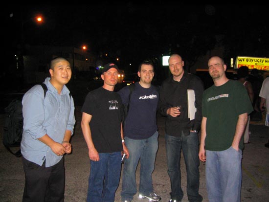 Ken of Headset, Casey  Hogan, JV, Robin Porter, Steve Balance