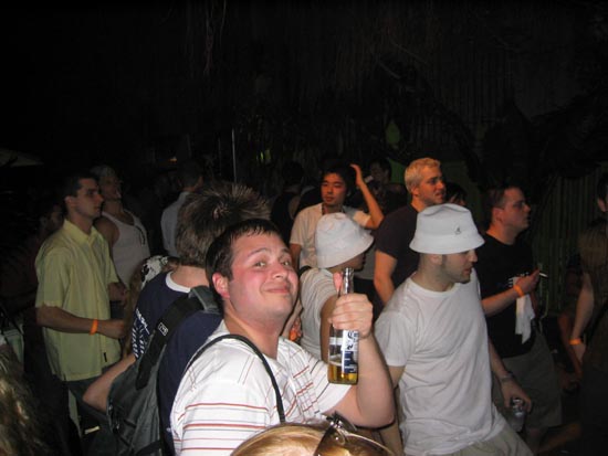 Mark Pena dancing to TECH house